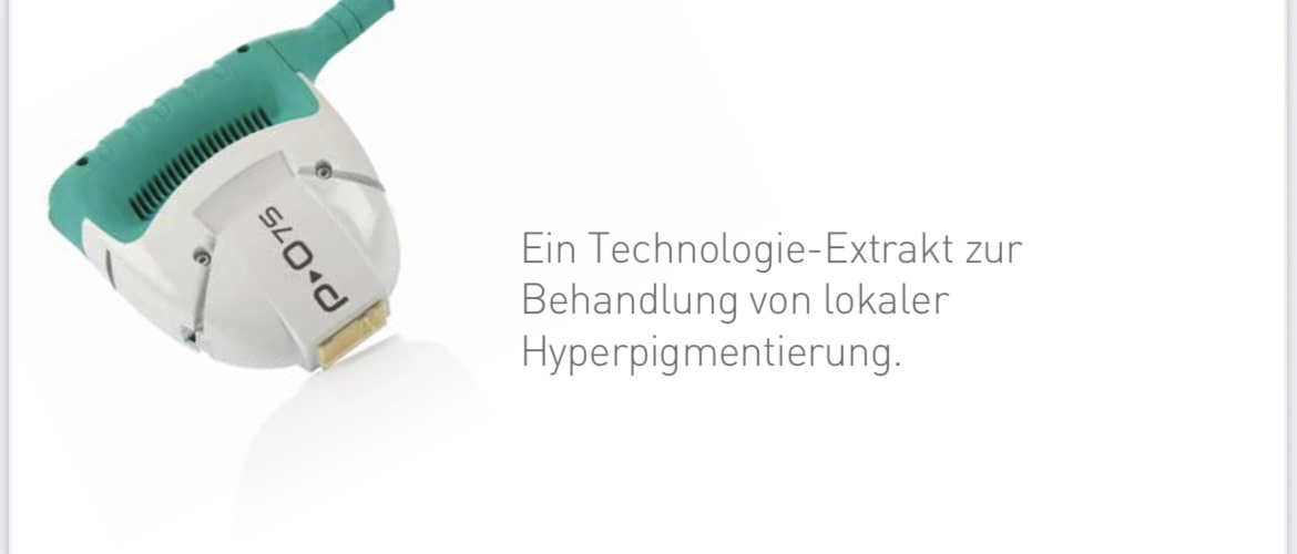 Behandlung professionelle Behandlung von Pigmentflecken